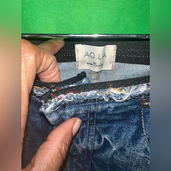 Alice & Olivia AO.LA Jeans size 25 - Picture 4 of 8